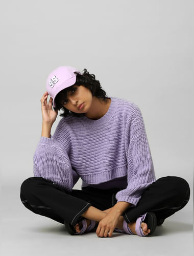 Purple Double Layered Pullover