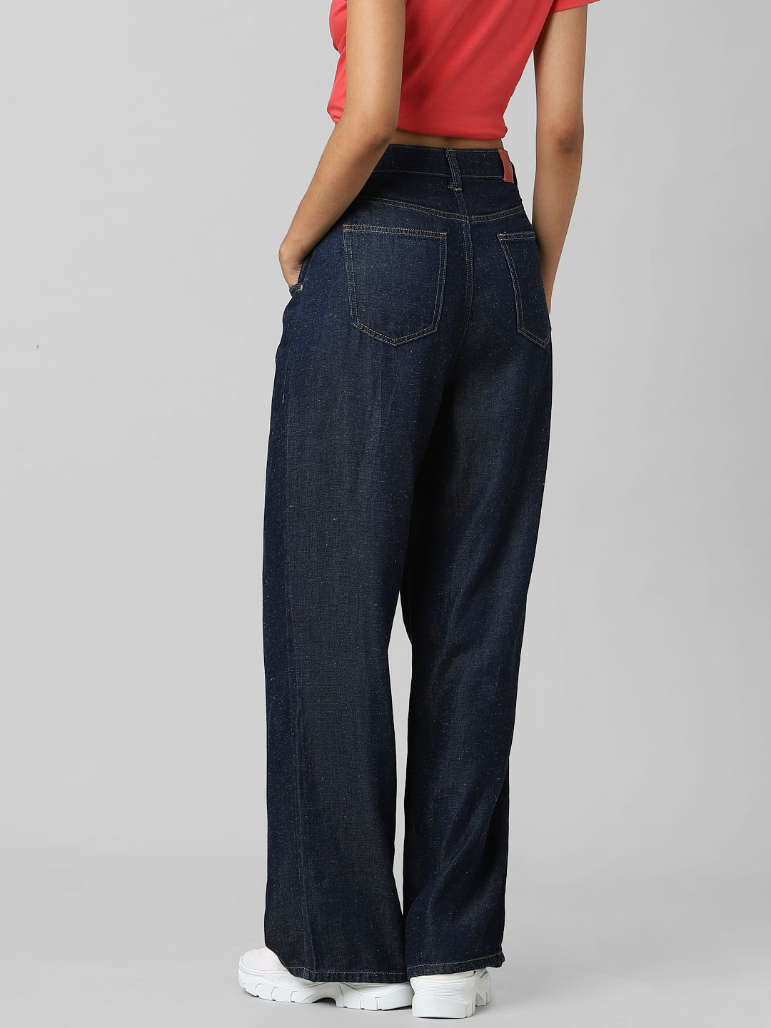 Buy Miss Chase Women's Light Blue Skinny High Rise Distressed Regular  Length Ice Wash Denim Jeans Online - Get 56% Off