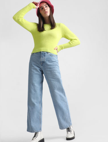 Women Denim Trousers - Buy Women Denim Trousers online in India