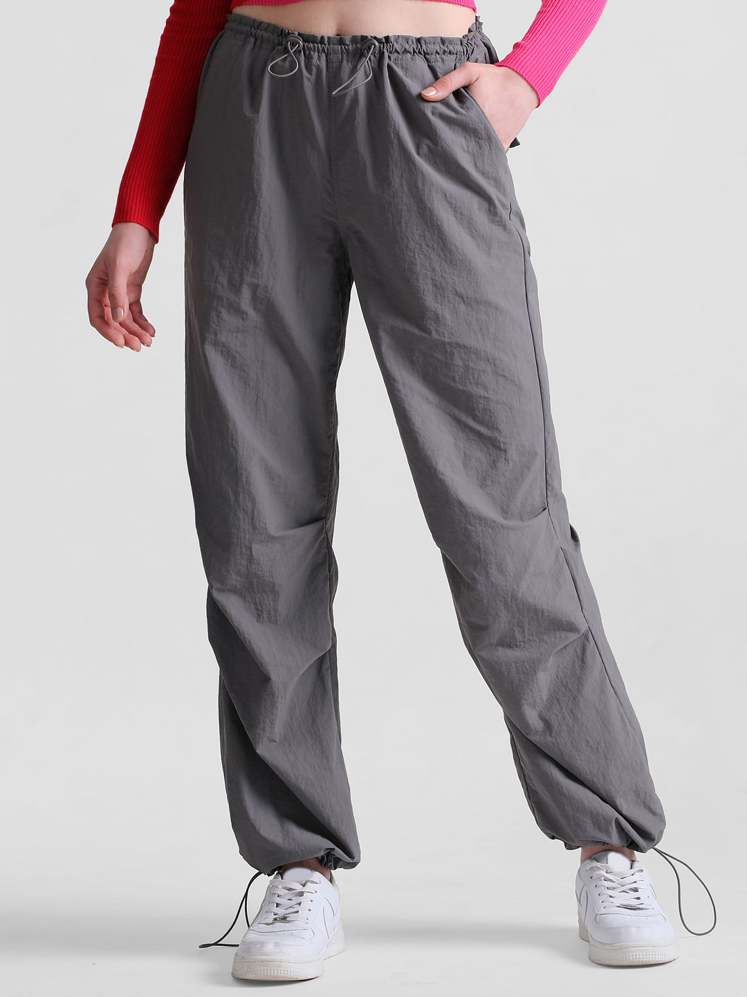 Womens Modular Travel Trekking Trousers  TRAVEL 100 Grey