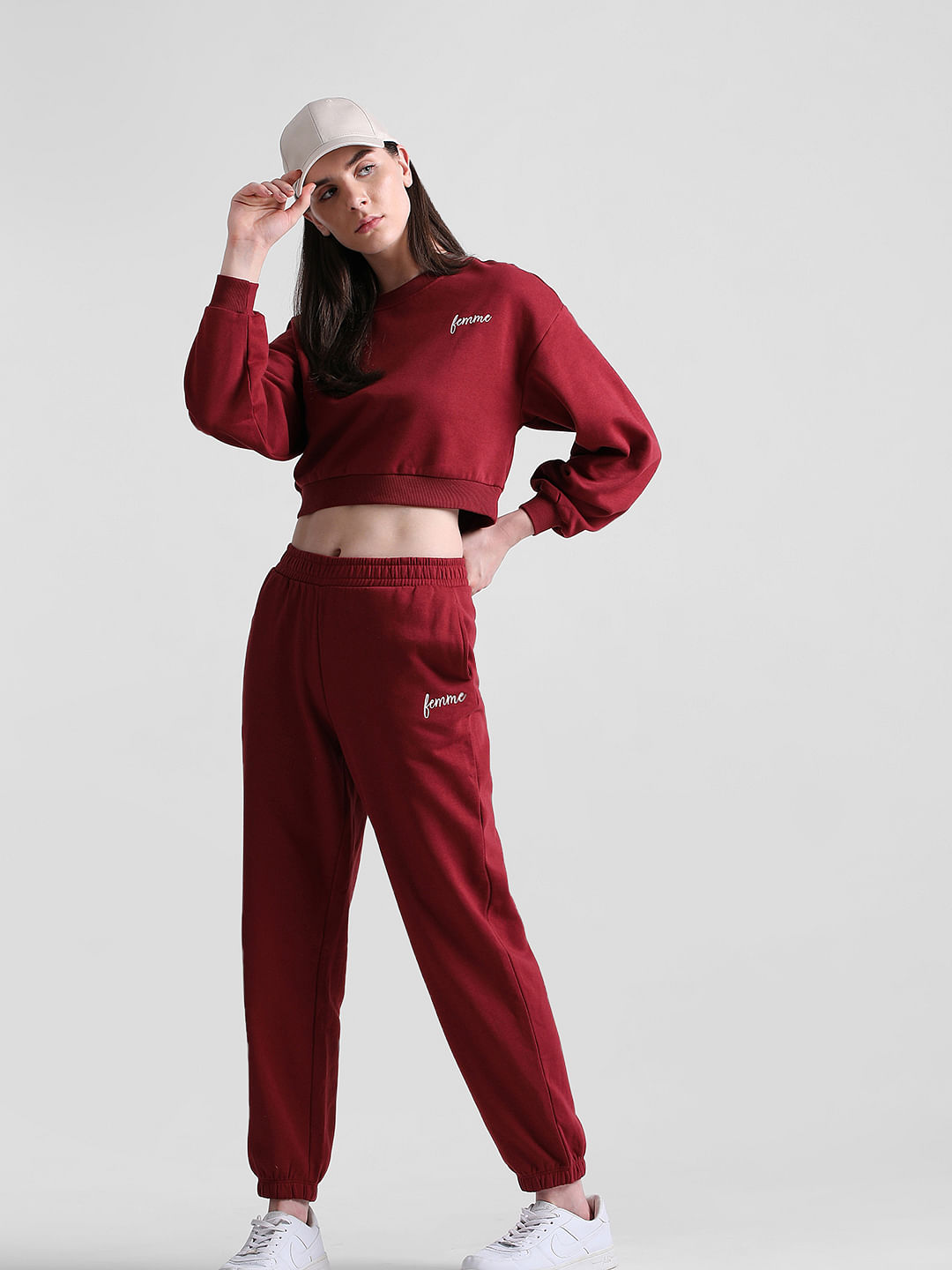 adidas Women's Comfort Fleece 3-Stripes Track Pants | Academy
