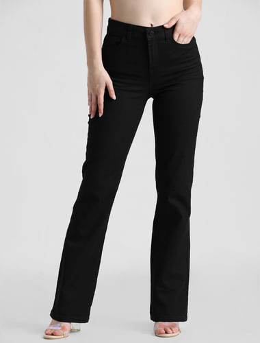 J Brand Low-Rise Skinny Leg Jeans - Black, 7.75 Rise Jeans, Clothing -  WJB97836