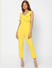 Yellow Sleeveless Jumpsuit