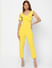 Yellow Sleeveless Jumpsuit