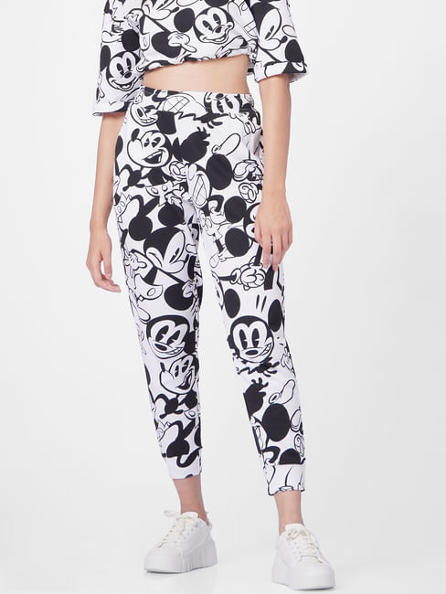 X MICKEY White Co-ord Joggers