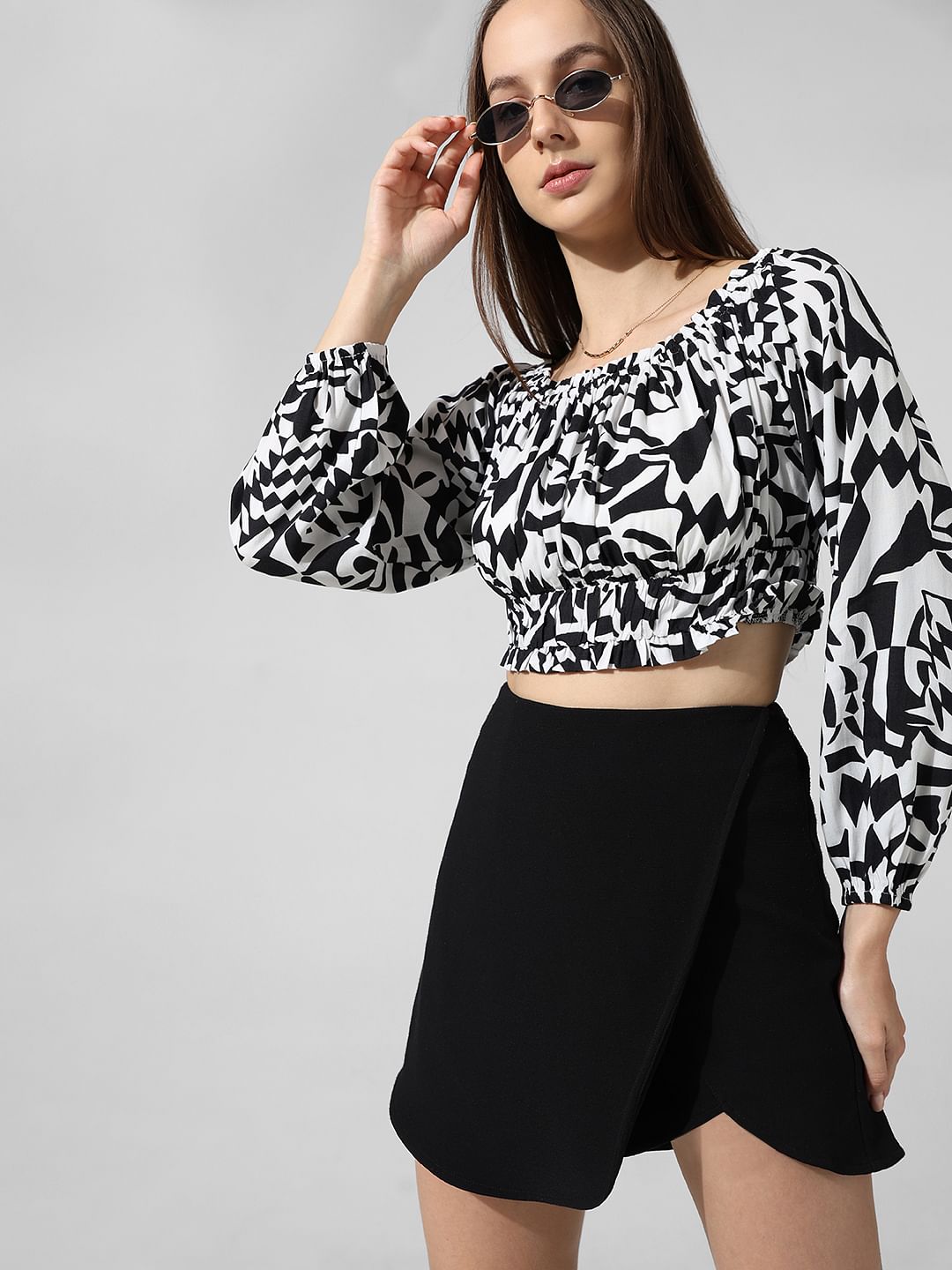 Leopard print skirt 7 little cheap words