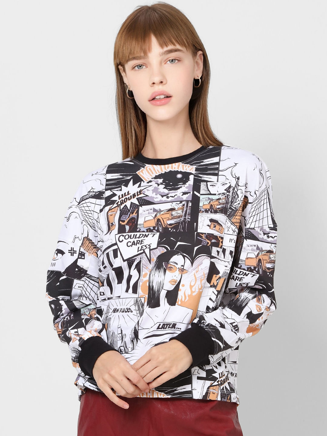 crop sweatshirt online india