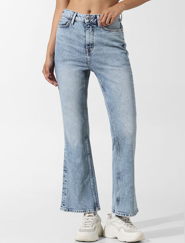 Light Blue High Rise Paola Flared Jeans
