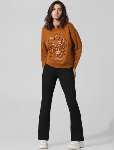 Women's Fall Fleece Sweatshirt & Jogger Pants Set