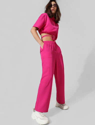 Buy TWO PIECE RED SUMMER CO-ORD SET for Women Online in India