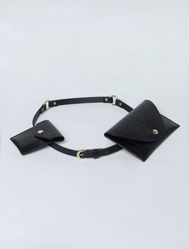 Black Waist Belt Bag