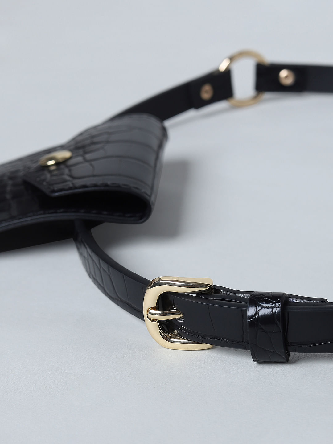 Black Waist Belt Bag|146879501 Black Waist Belt Bag|146879501