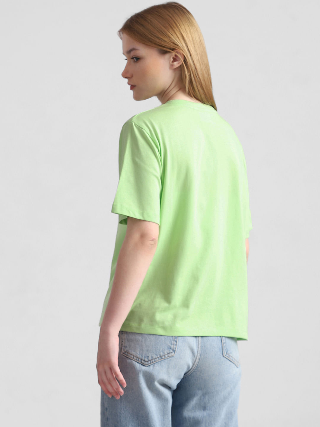 T shirt deals oversize fluo