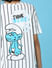 THE SMURFS© X ONLY White Striped T-shirt