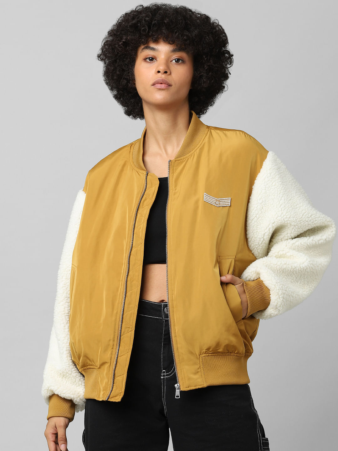 N & P jacket discount 83% WOMEN FASHION Jackets Bomber Black/Multicolored L 