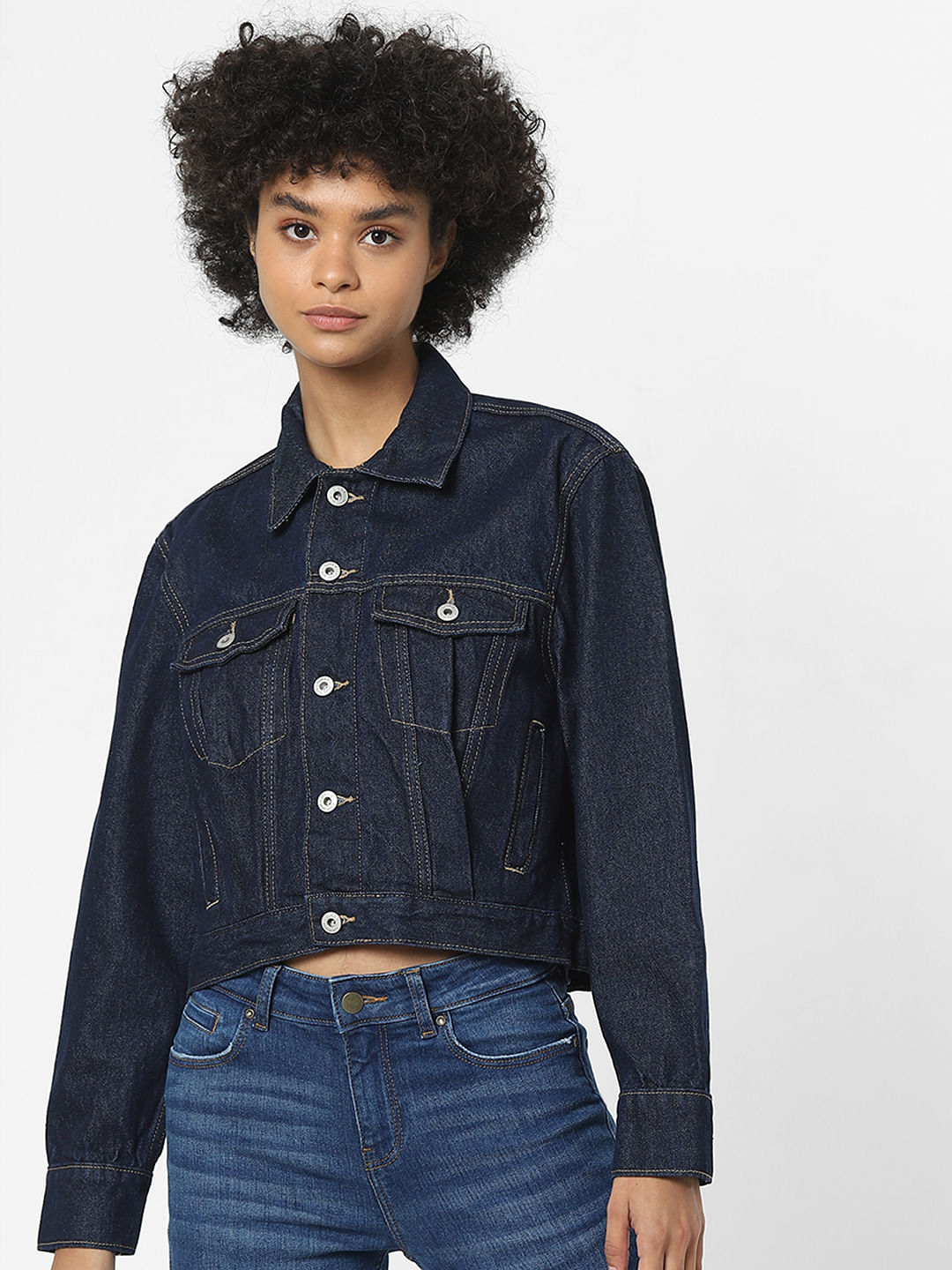 Buy online Black Cotton Denim Jacket from jackets and blazers and coats for  Women by Campus Sutra for 1919 at 20 off  2023 Limeroadcom