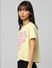 Yellow Printed T-shirt