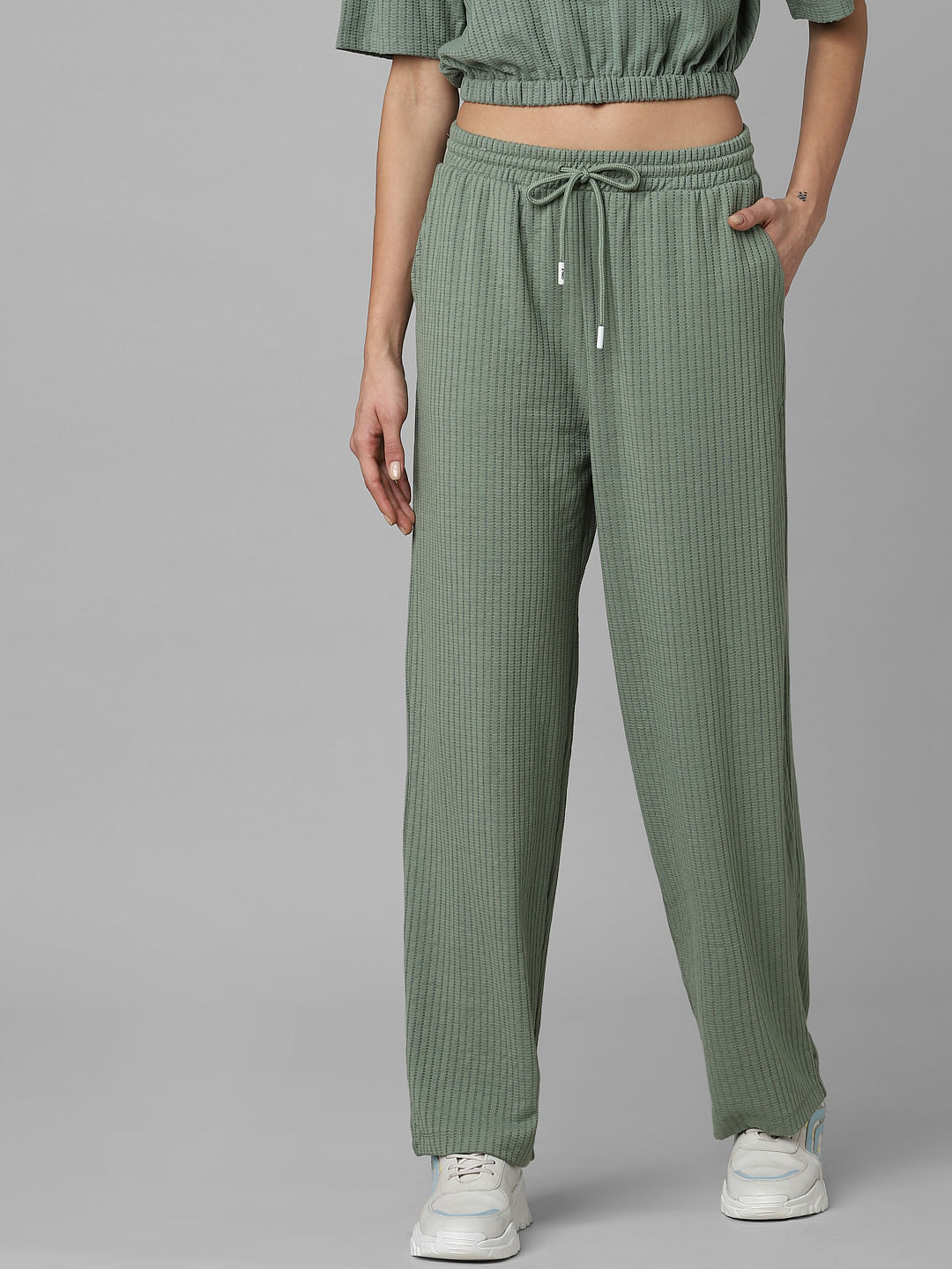 Wide leg high online waist sweatpants