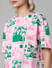 Pink All Over Printed T-shirt