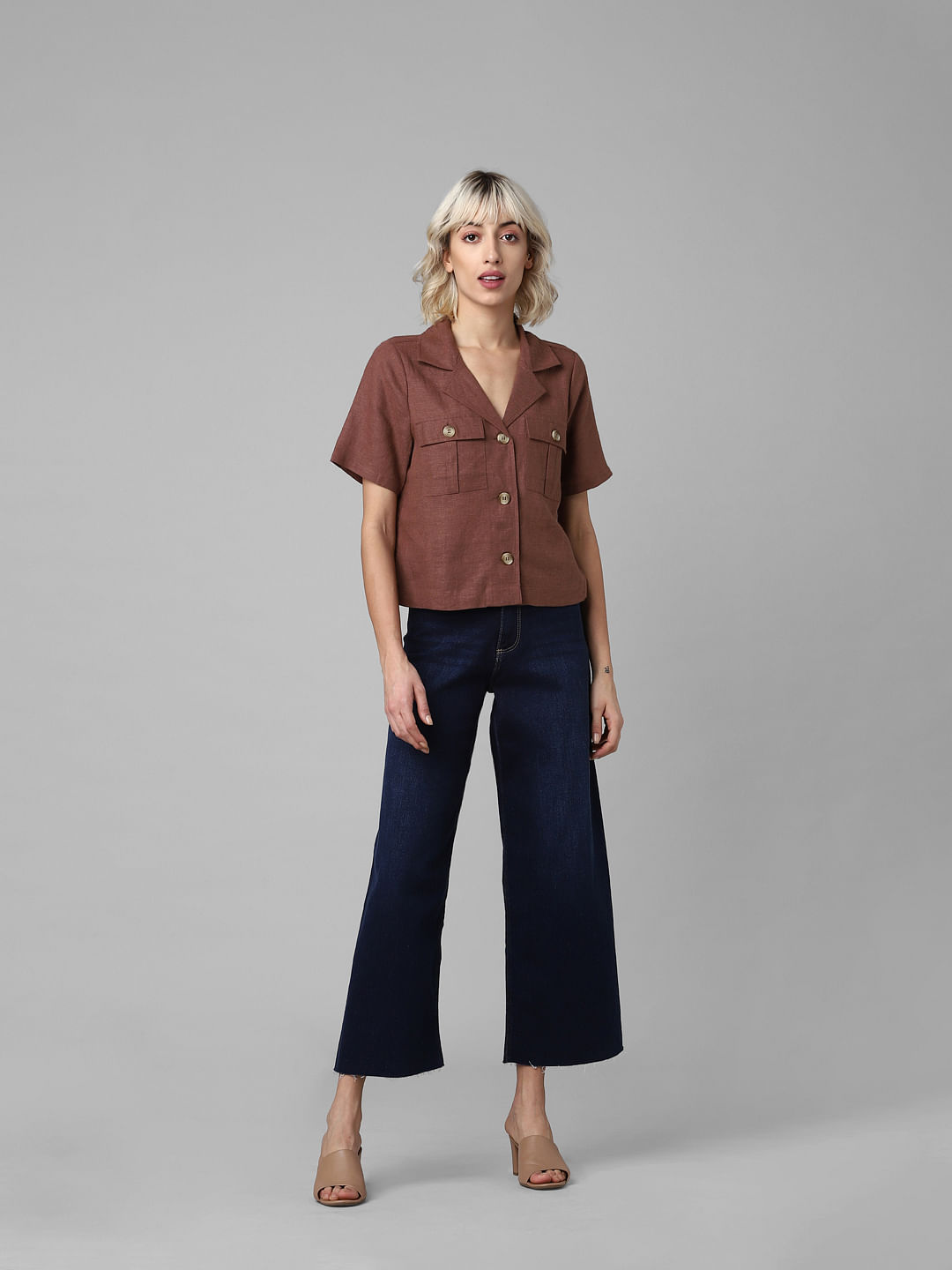 Buy Dash and Dot Grey Linen Asymmetric Shirt With Pant Online  Aza Fashions