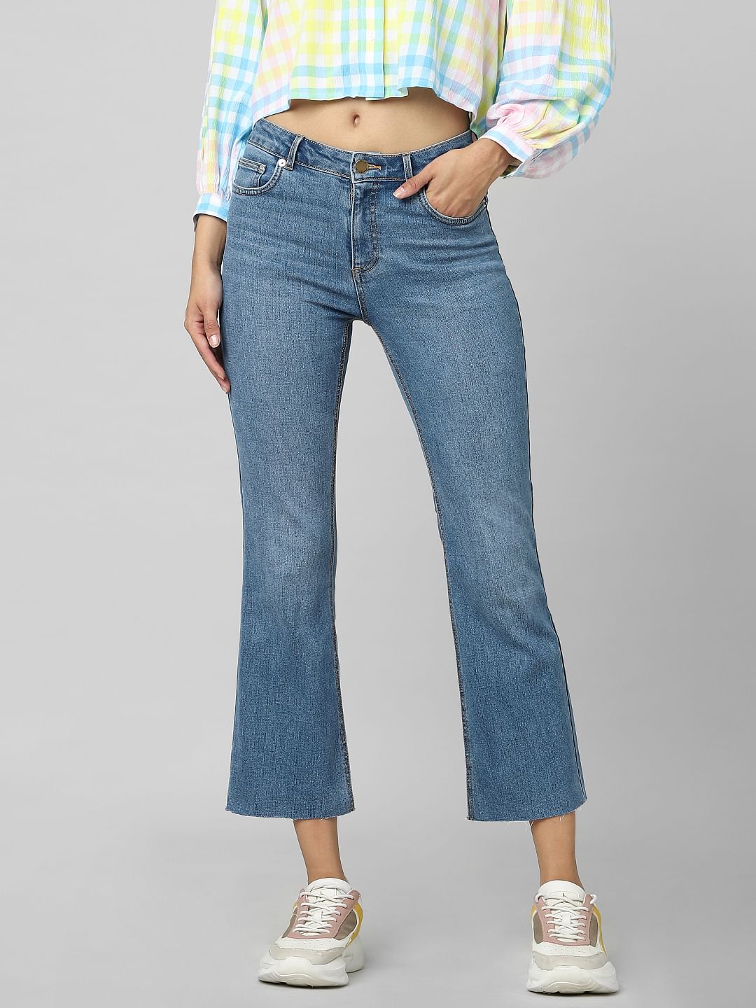 Ankle length jeans hotsell