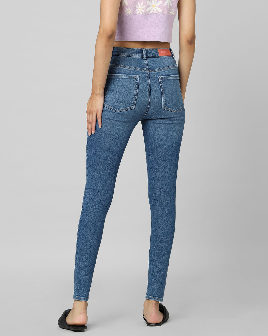 High Waist Royal Blue Women Plus Size Jeggings, Casual Wear, Skinny Fit at  Rs 2899 in Bengaluru