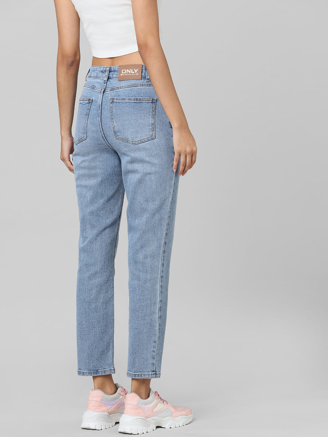 New Express Jeans Culottes High Rise Women's Size 4 Raw Hem Wide Leg Denim  Blue | eBay