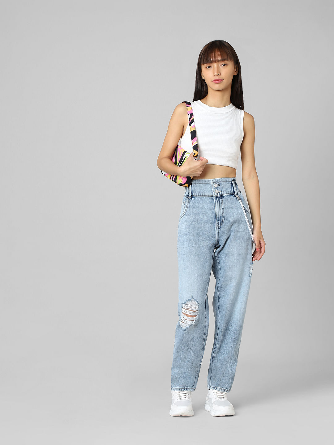 Buy Jeans for Women  Denim Ripped Regular Skinny Jeans