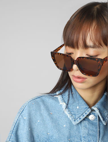 Brown Cateye Sunglasses