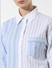White Striped Boxy Fit Shirt