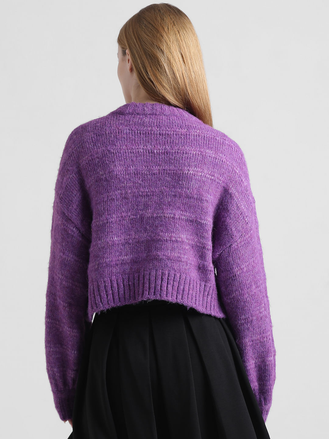 Purple pullovers discount