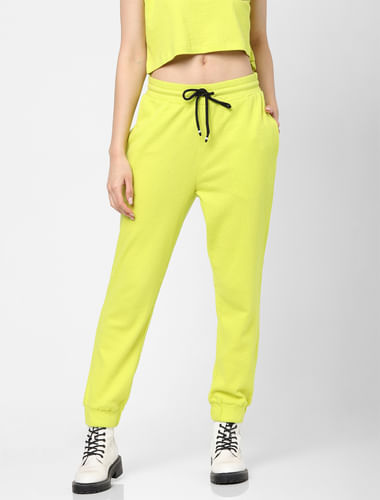 Green High Rise Co-ord Joggers
