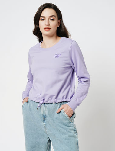 JDY by ONLY Purple Sweatshirt