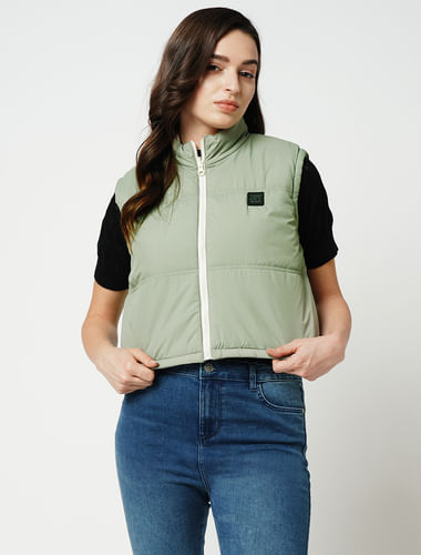 JDY by ONLY Mint Green Reversible Jacket