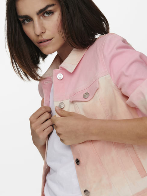 Pink Tie Dye Co-ord Jacket