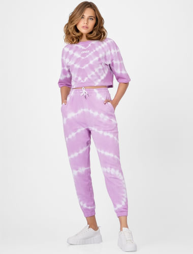 Lilac Tie Dye Co-ord Joggers
