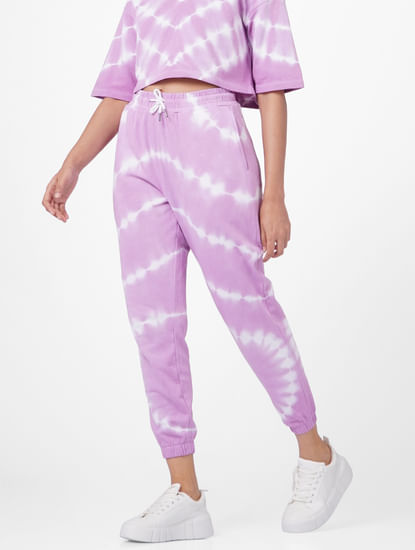 Lilac Tie Dye Co-ord Joggers