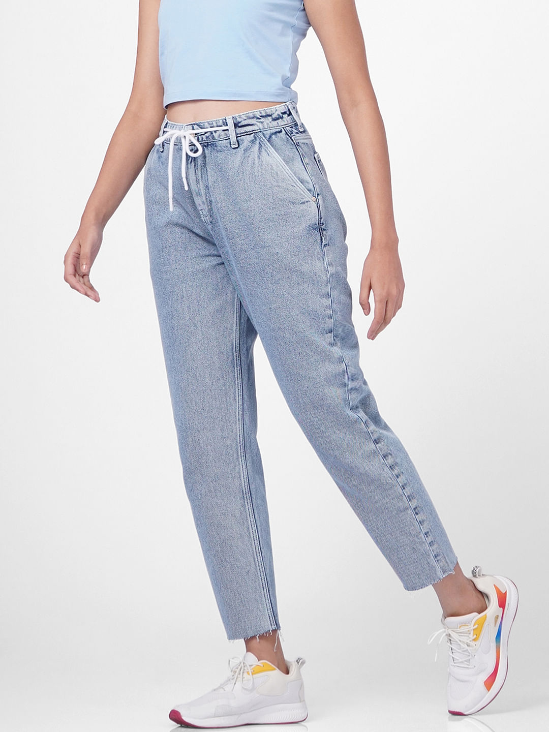 Teen Girls Beautiful Summer Trousers. Stock Image - Image of pants,  garment: 104359899