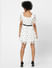 White Fit & Flare Lace Dress