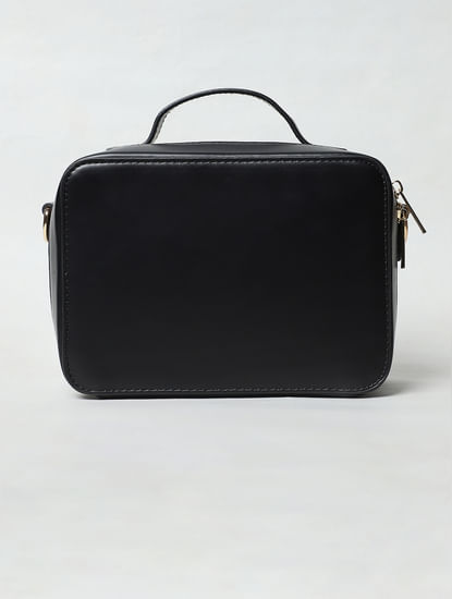 Black Boxy Crossbody Bag
