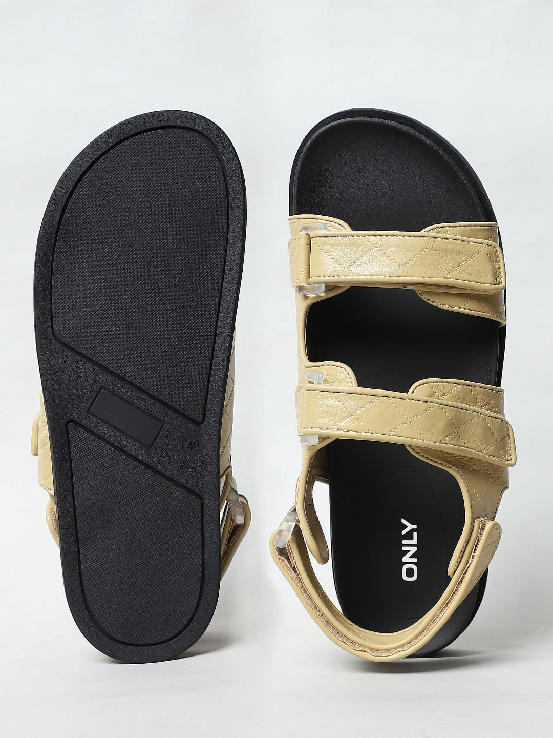 Beige dad sandals new arrivals