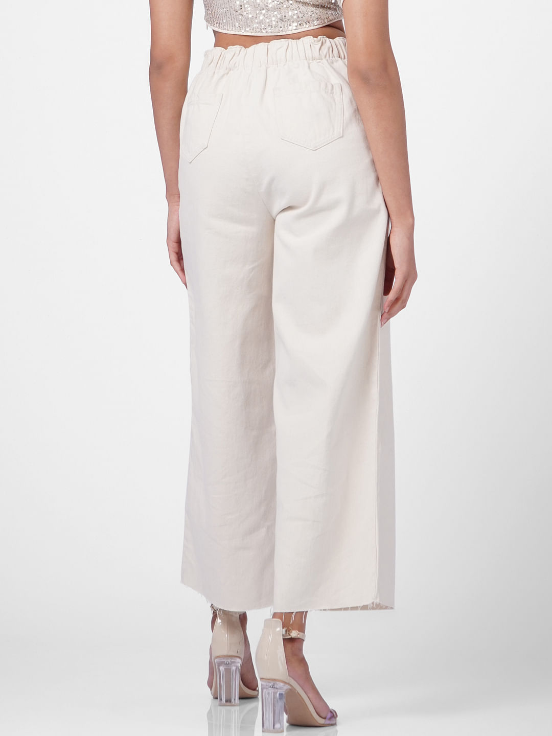 High Waist Palazzo Denim Wide Pants Women For Women Perfect For Dressy  Occasions In Fall And Winter From Argentinay, $32.42 | DHgate.Com