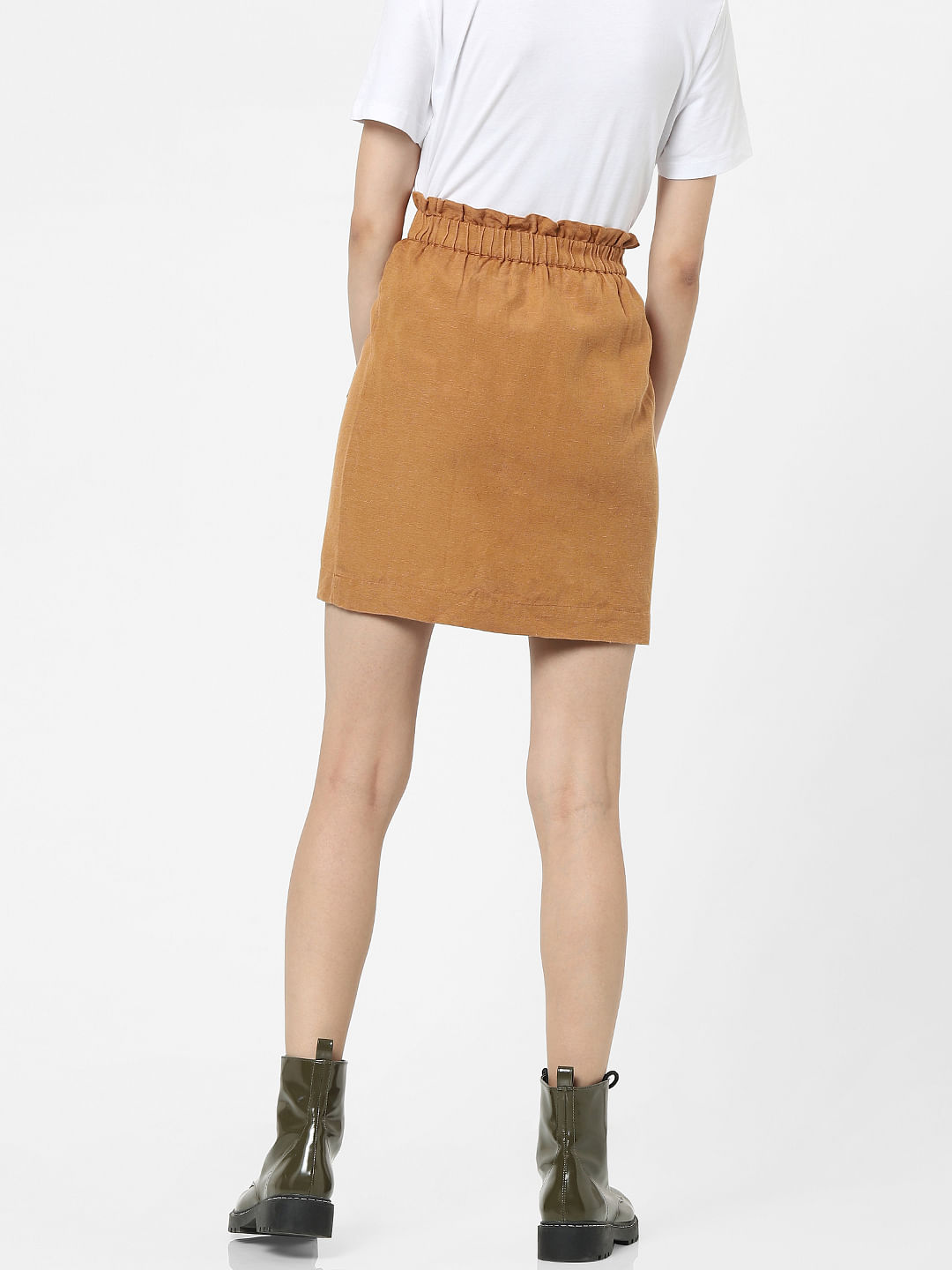 Brown corduroy skirt 7 little clearance words