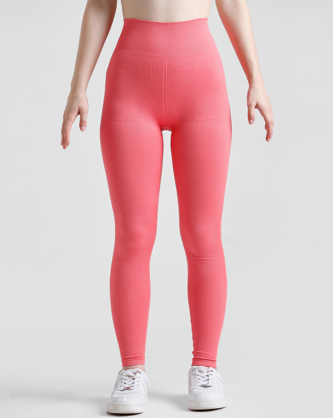 ONLY Play ONPIVY TRAIN - Leggings - sun kissed coral/coral