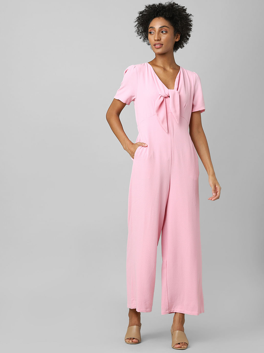 Only cheap pink jumpsuit