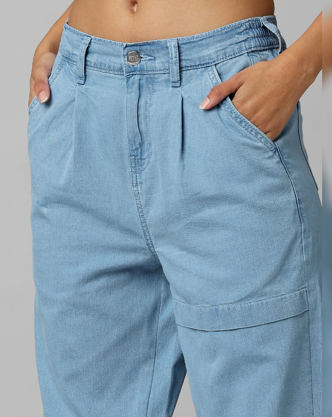 Trendy Dark blue joggers Women Jeans | Baggy jeans, shorts jeans, high  waist, plus size women's denim jogger jeans elastic waist ankle cuff pants,  mid