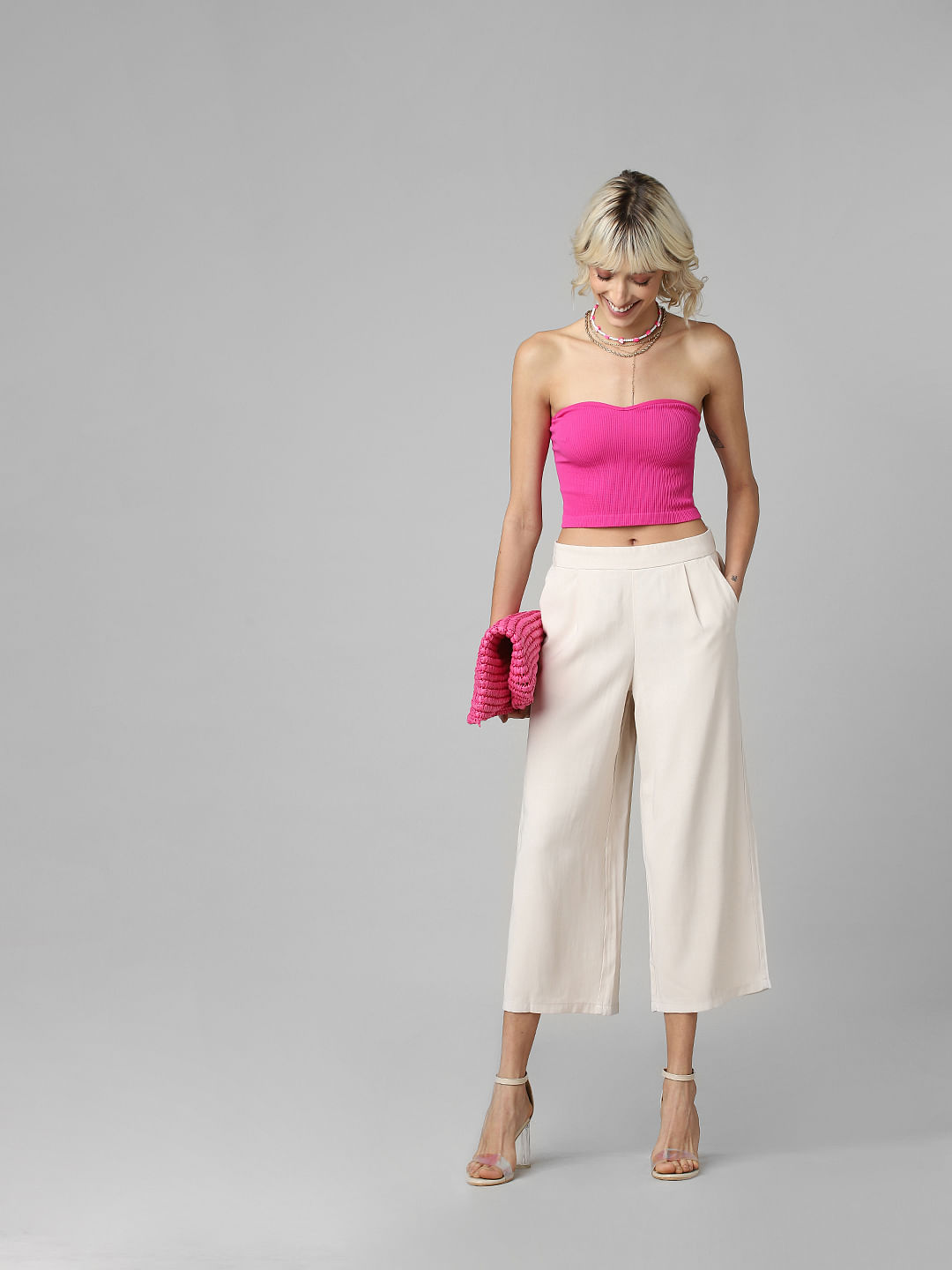Mango Women's Knitted Culotte Trousers | Hawthorn Mall