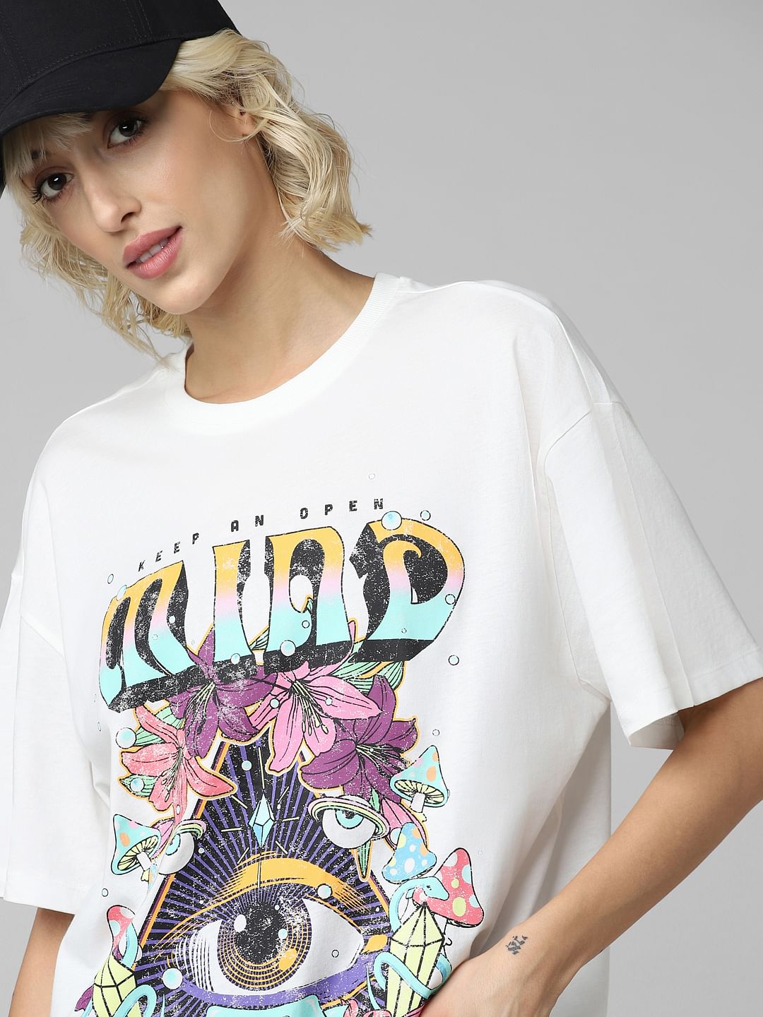 Graphic oversized outlet t shirt