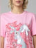X Looney Tunes Pink Printed T-shirt