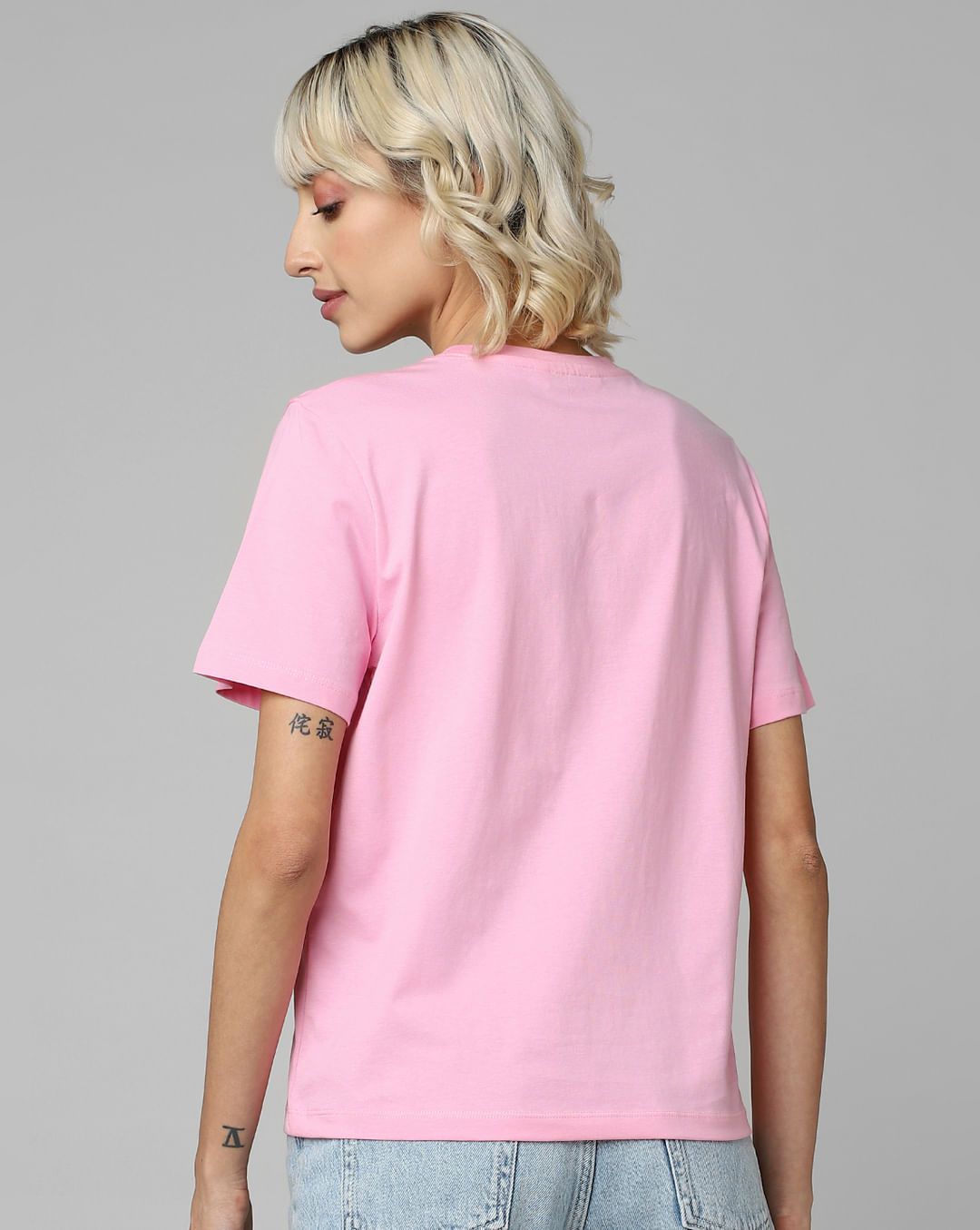 Pink Looney T-shirt X Printed Tunes
